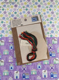 Vintage Designs for the Needle Christmas Lace Ornament #1219 Red Bird Noel Counted Cross Stitch Kit NEW