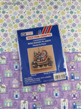 Vintage Christmas Westrim Crafts Mini-Resin Plaque #16410 Santa in Sleigh NEW