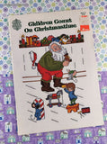 Vintage 1982 Designs by Gloria & Pat Children Count on Christmastime Counted Cross Stitch Softcover Booklet