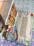Vintage 1994 Grandreeams USA Christmas Pop-Up Hardcovers Set/3, Like New