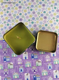 Vintage Candle Works Old Harbor Christmas Bayberry Candle Tin, Unused