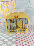 Vintage 1987 Precious Moments Baby Birthday 7 y/o Ceramic Pastel Tiger OPEN BOX