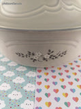 Vintage Pfaltzgraff "Heirloom" 2qt Round Casserole Dish w/Lid