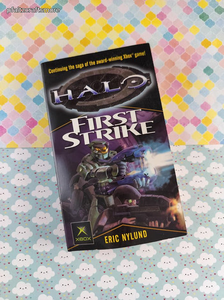 VTG 2003 Halo: First Strike by Eric Nylund Xbox Softcover