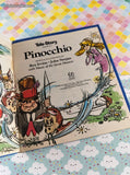 VTG 1988 Tele-Story Presents Pinocchio Hardcover