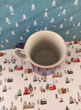 Vintage Starbucks Deborah Reinhart Christmas And to All a Good Night Purple Coffee Mug