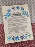 Vintage 1984 Ed Sibbett, Jr. Snowflake Cut & Use Stencils Softcover