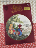 Vintage 1992 Precious Moments Christmas Chapel Series Flight Into Egypt Counted Cross Stitch Softcover Booklet