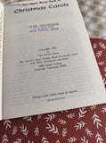 Vintage 1964 The Upper Room Book of Christmas Carols Softcover Booklet