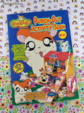 Vintage 2001 Hamtaro Punch-Out Activity Book Viz Softcover