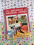 Vintage 1970 Little Golden Book: The Animals of Farmer Jones Hardcover