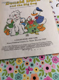 Vintage 1986 Little Golden Book: Donald Duck and the Big Dog Hardcover