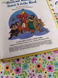 Vintage 1991 Walt Disney's Rescue Rangers Save Little Red Golden Easy Reader Hardcover