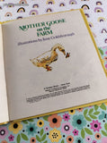 Vintage 1975 Tell-A-Tale Book, Mother Goose on the Farm Hardcover