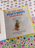 Vintage 1995 My Very First Puss 'n Boots Storybook Creative Child Press Hardcover