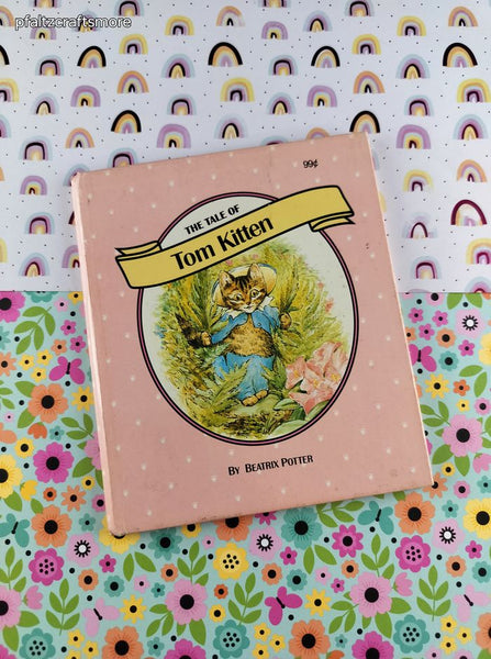 Vintage 1993 The Tale of Tom Kitten by Beatrix Potter Landoll's Hardcover