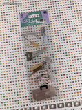 A Touch of Jolee's Dimensional 12pc SHINY Handyman Tools 3-Dimensional Sticker Pack, New/Sealed