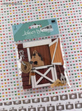 Jolee's Boutique Horse Stable 3-Dimensional Sticker Pack, New/Sealed