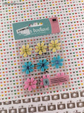 Jolee's Boutique Pastel Flowers 3-Dimensional Sticker Pack, New/Sealed