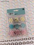 Jolee's Boutique Pastel Flowers 3-Dimensional Sticker Pack, New/Sealed