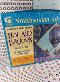 RARE Vintage 1998 Smithsonian Institution Adventures Hot Air Balloon Kit NEW & SEALED