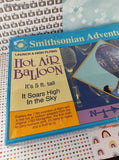 RARE Vintage 1998 Smithsonian Institution Adventures Hot Air Balloon Kit NEW & SEALED