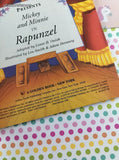 Vintage 1998 1st Edition Little Golden Book: Walt Disney's Fairy Tale Theater Rapunzel Hardcover