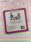 Vintage 2004 Classic Raggedy Ann & Andy Fridays are Fun! Hardcover Board Book