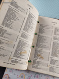 Vintage 1968 Fine Old New England Recipes Wooden Hardcover
