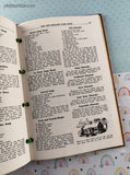 Vintage 1968 Fine Old New England Recipes Wooden Hardcover