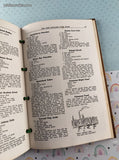 Vintage 1968 Fine Old New England Recipes Wooden Hardcover
