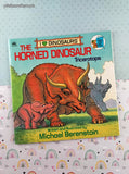 Vintage 1993 I Heart Dinosaurs the Horned Dinosaur: Triceratops Golden Look-Look Softcover