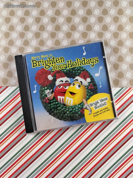 Vintage 2000 Audio CD Merry Music to Brighten Your Holidays M&Ms TESTED