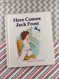 Vintage 1981 1st Printing Here Comes Jack Frost Troll Associates Hardcover