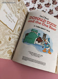 Vintage 1978 Little Golden Book: Walt Disney's Donald Duck and the One Bear A Turn-About Tale Hardcover