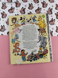 Vintage 1978 Little Golden Book: Walt Disney's Donald Duck and the One Bear A Turn-About Tale Hardcover