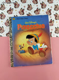 Vintage 1996 Little Golden Book: Disney's Pinocchio Hardcover