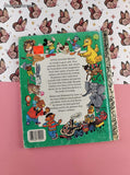 Vintage 1991 Little Golden Book: I Can't Wait Until Christmas Sesame Street Hardcover