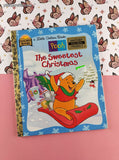 Vintage 1992 Little Golden Book: Pooh, The Sweetest Christmas Hardcover