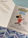 Vintage 1988 1st Printing Little Golden Book: Walt Disney's Mickey and the Beanstalk Hardcover