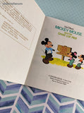 Vintage 1974 Little Golden Book: Walt Disney's Mickey Mouse and the Great Lot Plot Hardcover