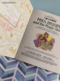 Vintage 1982 Little Golden Book: The Secret of Nimh Mrs. Brisby and the Magic Stone Hardcover