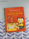 Little Golden Book: Richard Scarry's Best Little Word Book Ever! Hardcover