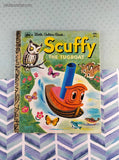 Vintage 1979 Little Golden Book: Scuffy the Tugboat Hardcover