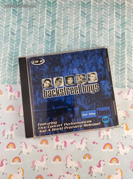 Vintage 2000 Audio CD Backstreet Boys For the Fans BSB CD 2 Tested