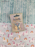 Vintage Enesco "Initially Yours" Miniature Adhesive Letter Y, New & Sealed