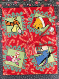 Vintage 1997 Christmas Happy Holidays Winnie the Pooh Gift Bag, Unused