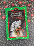 Vintage 1987 1st US Printing The Adventures of Goliath, Goliath's Christmas Barron's Softcover