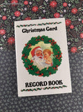 Vintage Woolworth Co. Christmas Card Record Book Hardcover, Like New