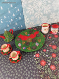 Vintage 1996 Christmas Chadwick-Miller Miniature Tea Set Collectable in Box